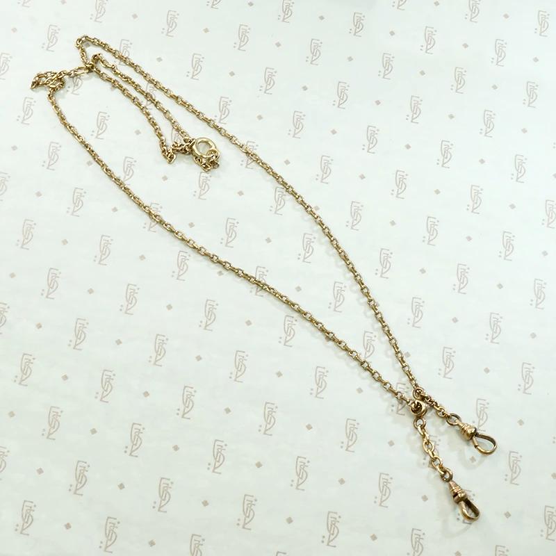 Vintage Cable Chain with Free-Moving Drop by Ancient Influences
