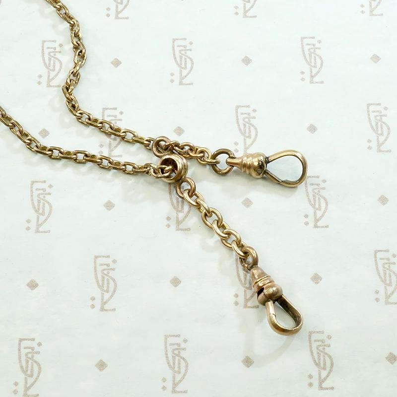 Vintage Cable Chain with Free-Moving Drop by Ancient Influences