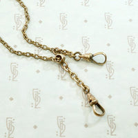 Vintage Cable Chain with Free-Moving Drop by Ancient Influences