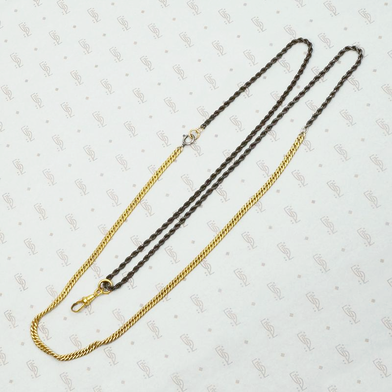 Two-Tone Married Antique Chain Necklace