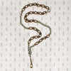 Dramatic Color & Texture Married Chain Necklace