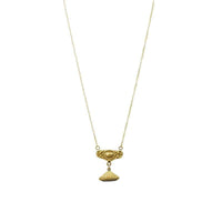Art Nouveau Fob Necklace by Ancient Influences