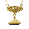 Art Nouveau Fob Necklace by Ancient Influences
