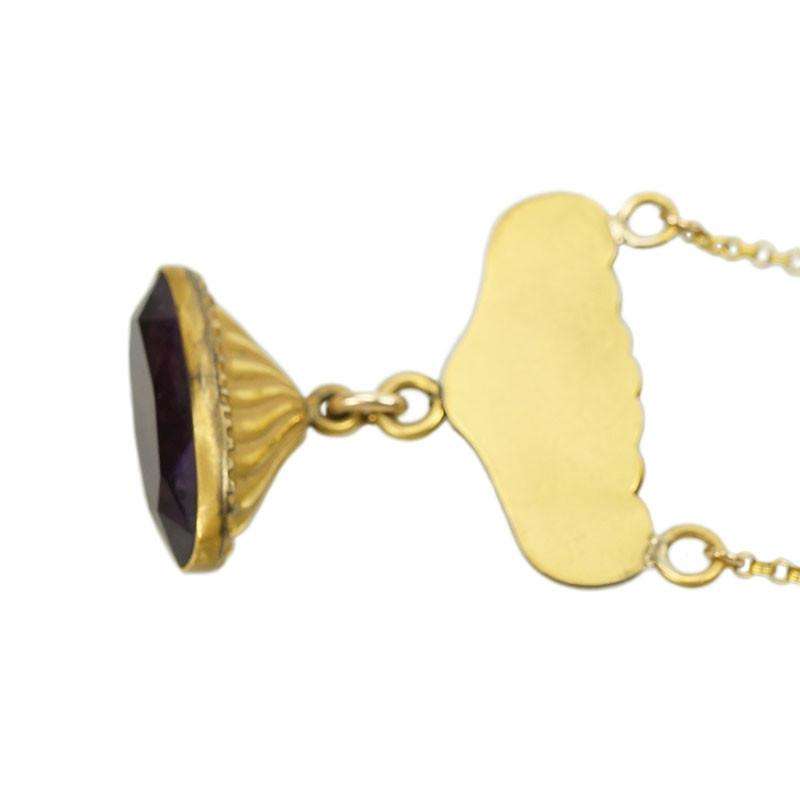 Art Nouveau Fob Necklace by Ancient Influences
