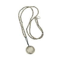 An 18th century Coin and Cut Steel Knotted Necklace by Ancient Influences