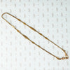 Gold filled double hook fancy fob chain