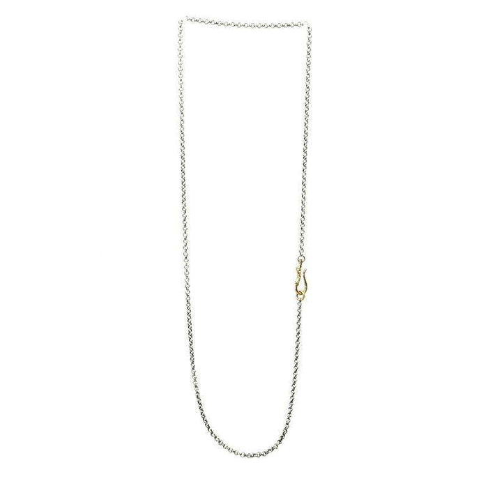 The Dog Hook Necklace from the Married Chains Collection
