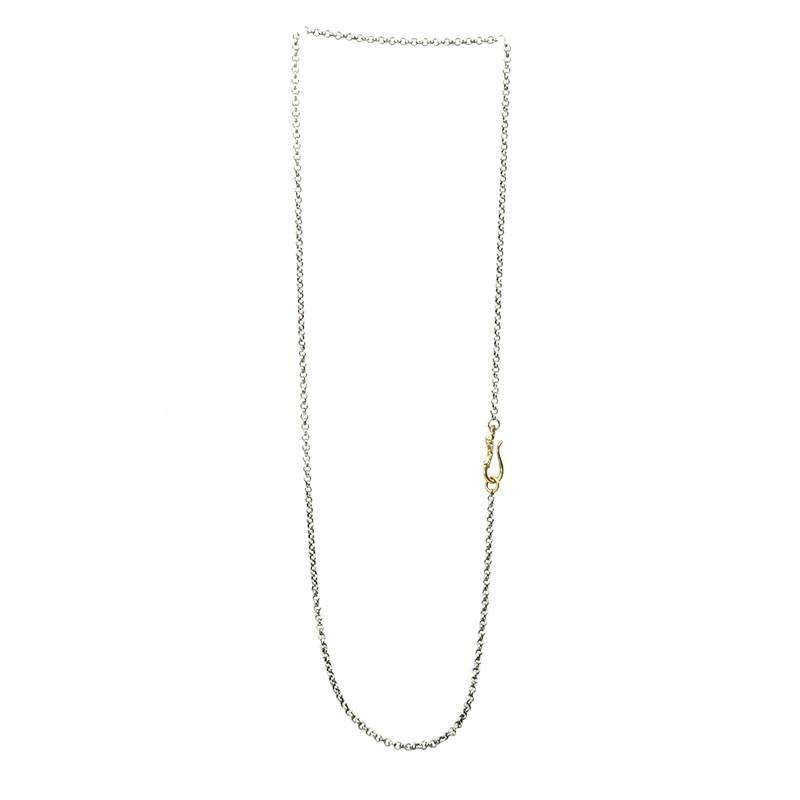 The Dog Hook Necklace from the Married Chains Collection