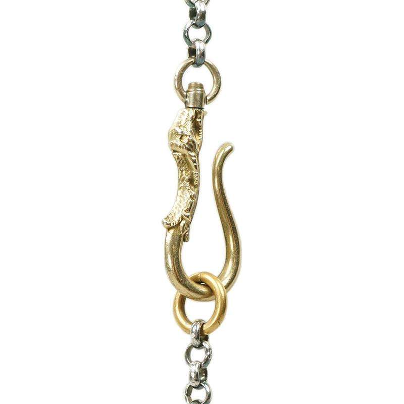 The Dog Hook Necklace from the Married Chains Collection