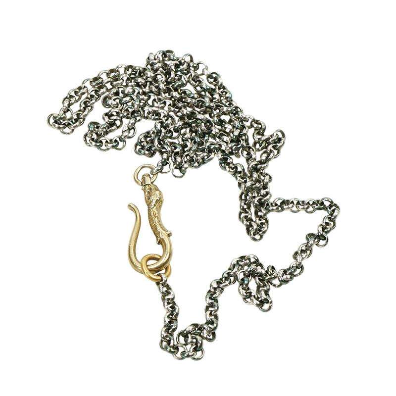 The Dog Hook Necklace from the Married Chains Collection
