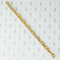 gf twisted curb hook bracelet
