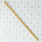 gf twisted curb hook bracelet