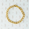 gf twisted curb hook bracelet