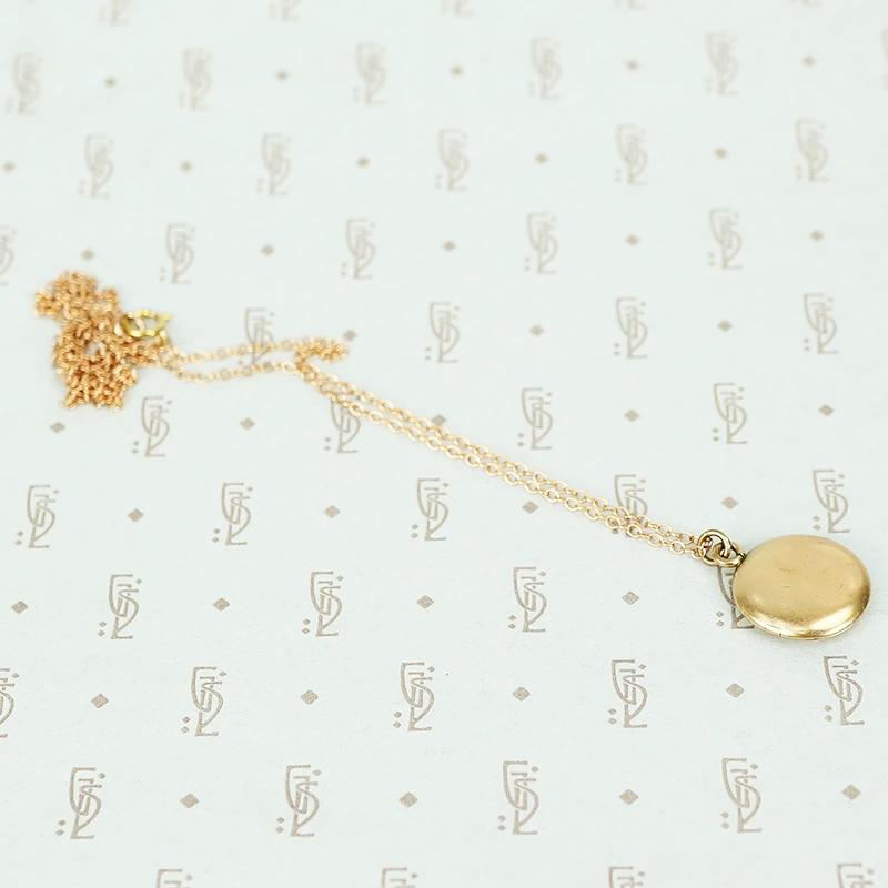 The Rosey Rose Cut Diamond Locket by AI