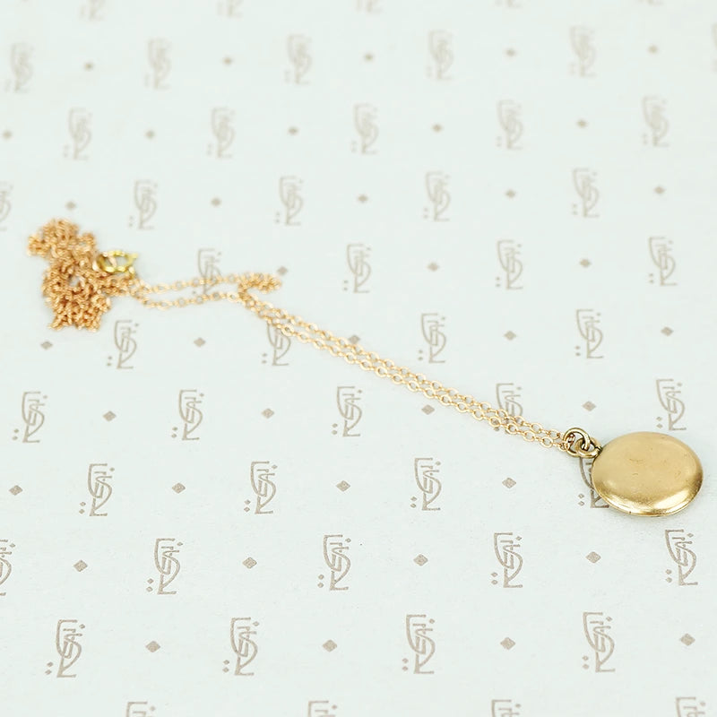 The Rosey Rose Cut Diamond Locket by AI