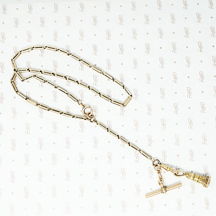 fancy links swivel watch hook chain
