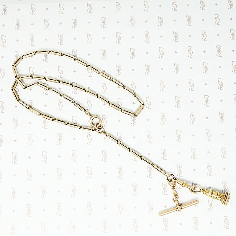 fancy links swivel watch hook chain