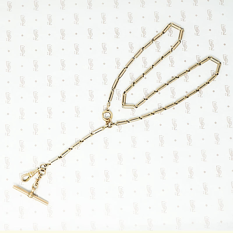 fancy links swivel watch hook chain