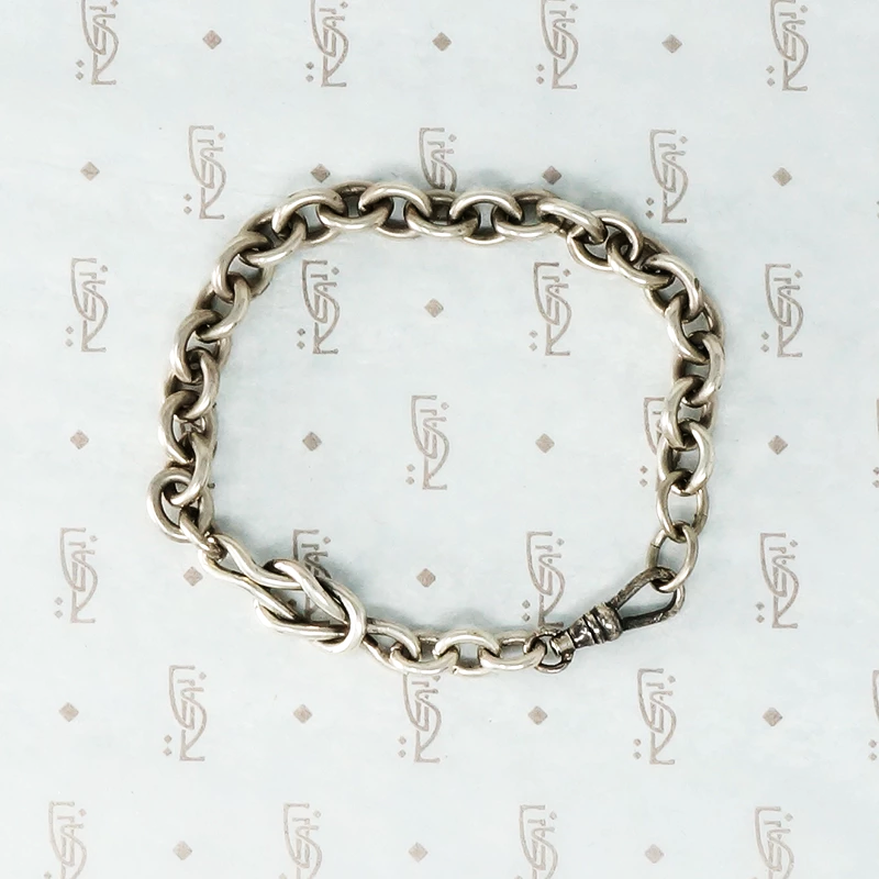 The Silver Knot Bracelet by Ancient Influences