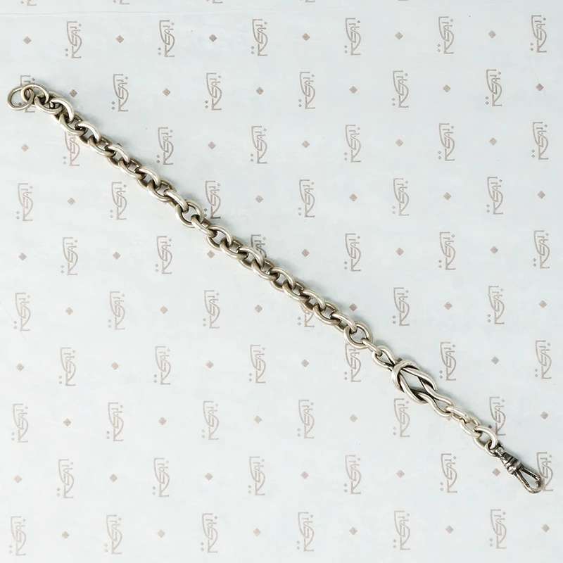 The Silver Knot Bracelet by Ancient Influences