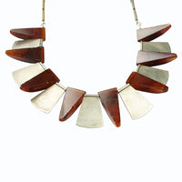 galalith necklace back
