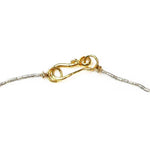 An Amber and Vintage Silver Necklace by Ancient Influences