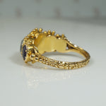 Fine Georgian 18k Gold and Gemstone Ring
