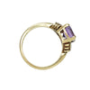 Vintage Step Cut Amethyst Ring - Gem Set Love