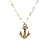 Tiny Anchor of Hope Necklace
