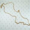 Vintage Extra Long Gold Anchor Chain