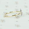 platinumand gold diamond art deco conversion ring