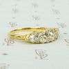 Stunning 19thc OEC and Rose Cut Diamond Band