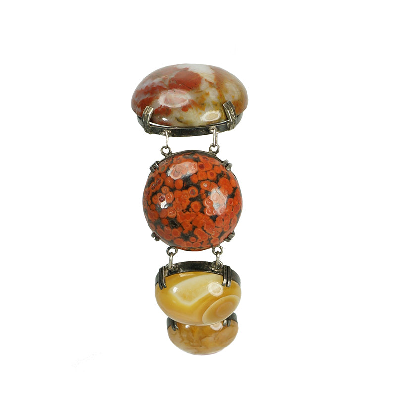 The Rock Hound Antique Specimen Bracelet - Gem Set Love