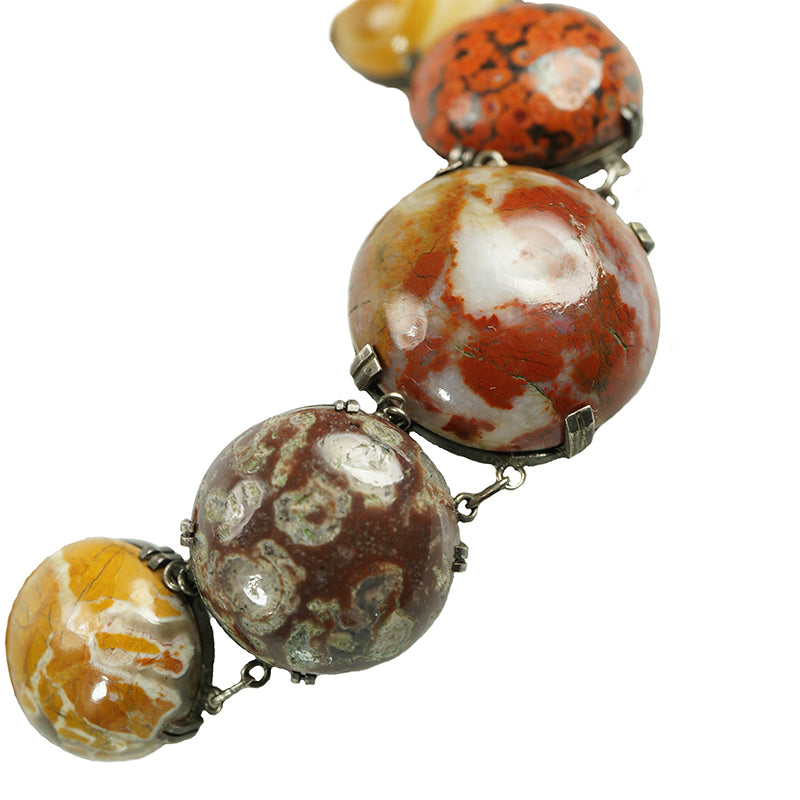 The Rock Hound Antique Specimen Bracelet - Gem Set Love