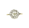 Late 19thc Pale Yellow Diamond set Engagement Ring