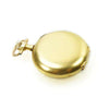 Art Nouveau Ladies Diamond set Pendant Watch in 14k Yellow Gold