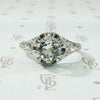 Glacial Blue Aquamarine in Fanciful Filigree