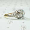 Glacial Blue Aquamarine in Fanciful Filigree