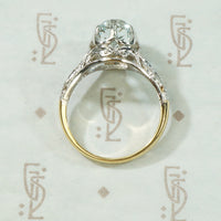 Glacial Blue Aquamarine in Fanciful Filigree