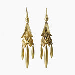 Architectural Style Victorian Dangle Earrings