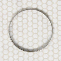 The Art Nouveau Patterned Sterling Bangle from Allie B.