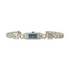 Art Deco Platinum and Diamond Ladies Bracelet Watch