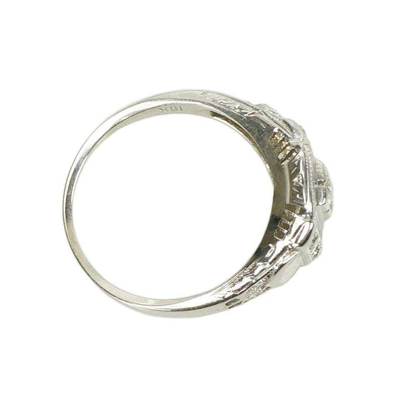 Vintage Art Deo Diamond Engagement Ring