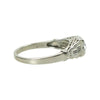 Old Euro Diamond Deco Engagement Ring