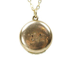 Vintage Art Nouveau Locket with a Poppy