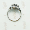 Lovely 1940's Asymmetrical OEC Diamond Ring