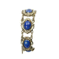 Austro-Hungarian Bracelet Lapis and Pearl Bracelet