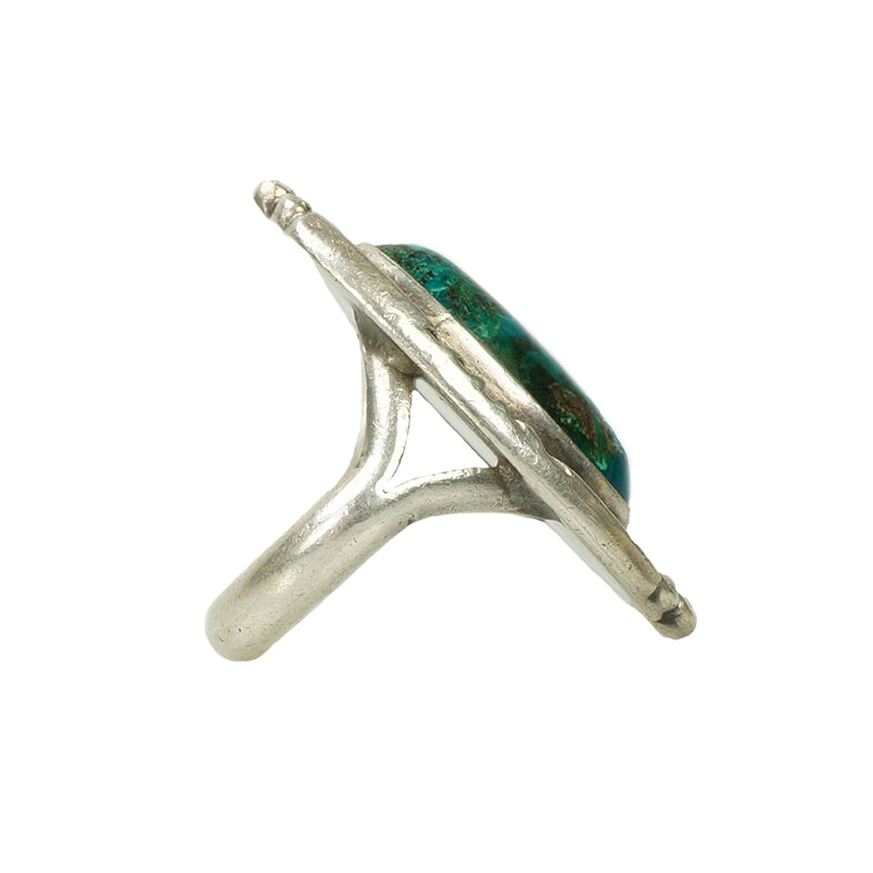 Vintage Azurite Sterling Silver Ring