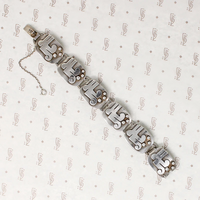 Collectable Taxco Sterling Bracelet Signed Victoria
