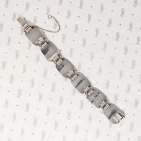 Collectable Taxco Sterling Bracelet Signed Victoria